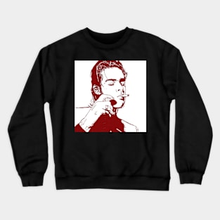 Rd rght hnd outline Crewneck Sweatshirt